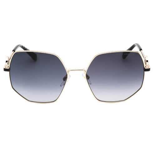 Marc Jacob Womens Grey Lens Gold Sunglasses One Size